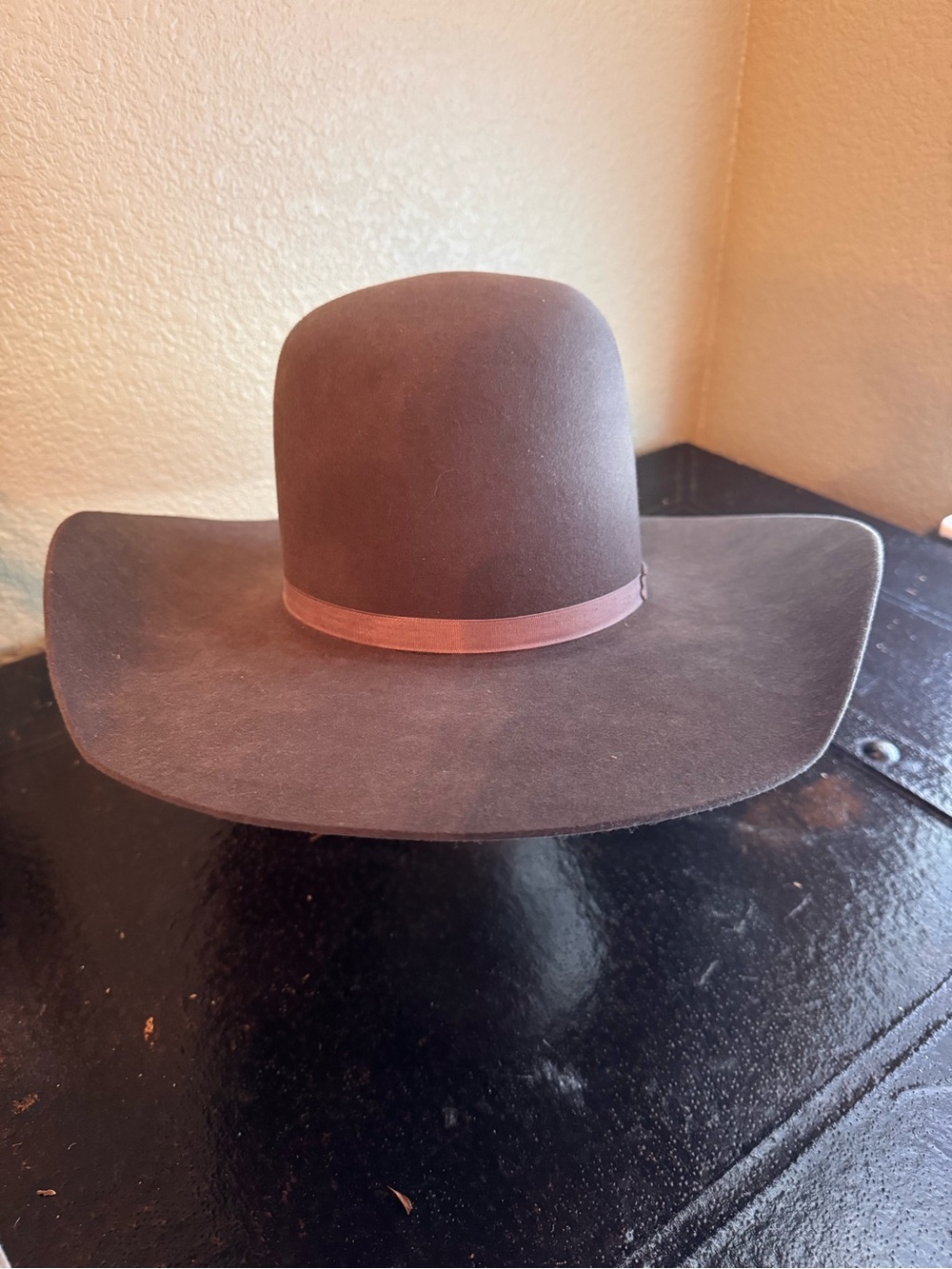 Men's Rodeo King Wide-Brim Felt Cowboy Hat - Grey